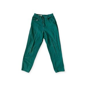 Vintage GV jeans high waist slim skinny green